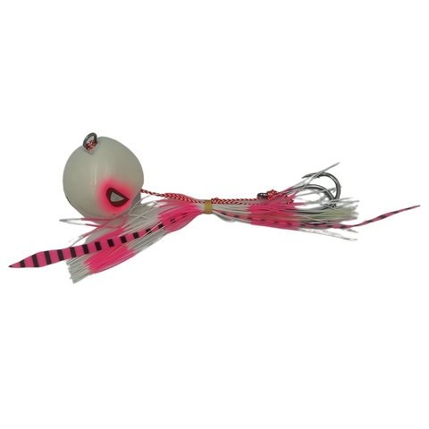 Fizmo UV Glow Inchiku Jig – Slow Pitch Lure with Twin Hooks