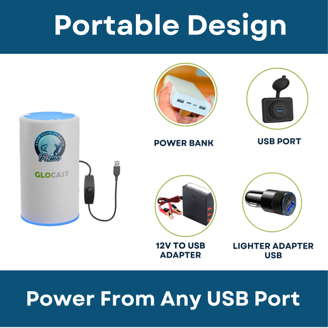 GloCast - UV Light Charger For Glow Lures