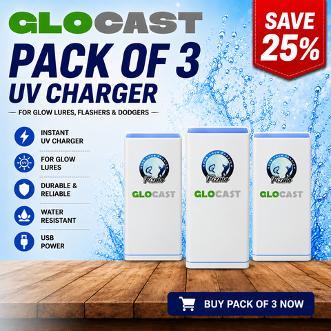 GloCast Mega - UV Light Charger For Glow Flashers & Lures
