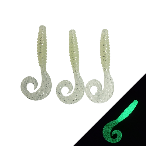 Fizmo SwirlTail Rib Worm 2" (15 Pcs)